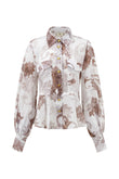 Earth Paisley Brown Shirt