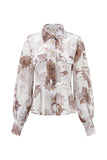 Earth Paisley Brown Shirt