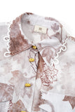 Earth Paisley Brown Shirt