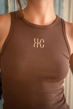 HC Brown Tank Top
