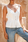 Felicia White Cami Top