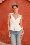 Felicia White Cami Top