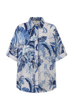 Botanica Blue Tropical Shirt