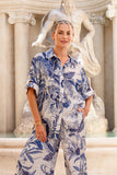 Botanica Blue Tropical Shirt