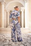 Botanica Blue Tropical Shirt