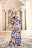 Botanica Blue Tropical Shirt