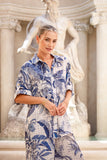 Botanica Blue Tropical Shirt