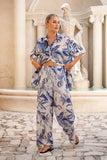 Botanica Blue Tropical Shirt
