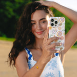 Aurora Sun and Moon iPhone Case