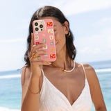 Citrin Pink Fruity iPhone Case