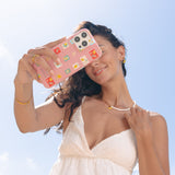 Citrin Pink Fruity iPhone Case