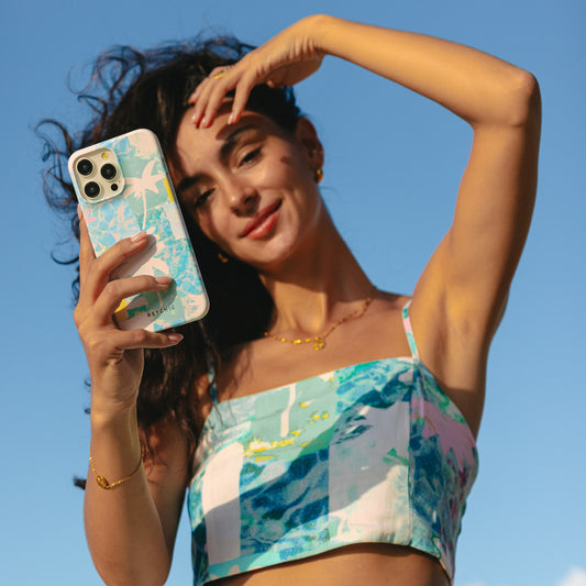 Maeve Aqua iPhone Case
