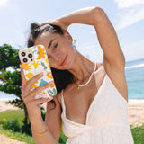 Magnolia Floral iPhone Case
