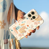 Nyra White Abstract iPhone Case