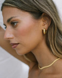 Prismara 不规则金色半圈耳环