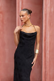 Reagan Black Maxi Dress