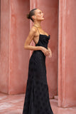 Reagan Black Maxi Dress