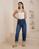 Marlow Cream Ruched Bodysuit