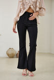 Demi Black Flared Pants
