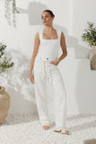 Sawyer Off White Denim Jeans