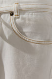 Sawyer Off White Denim Jeans