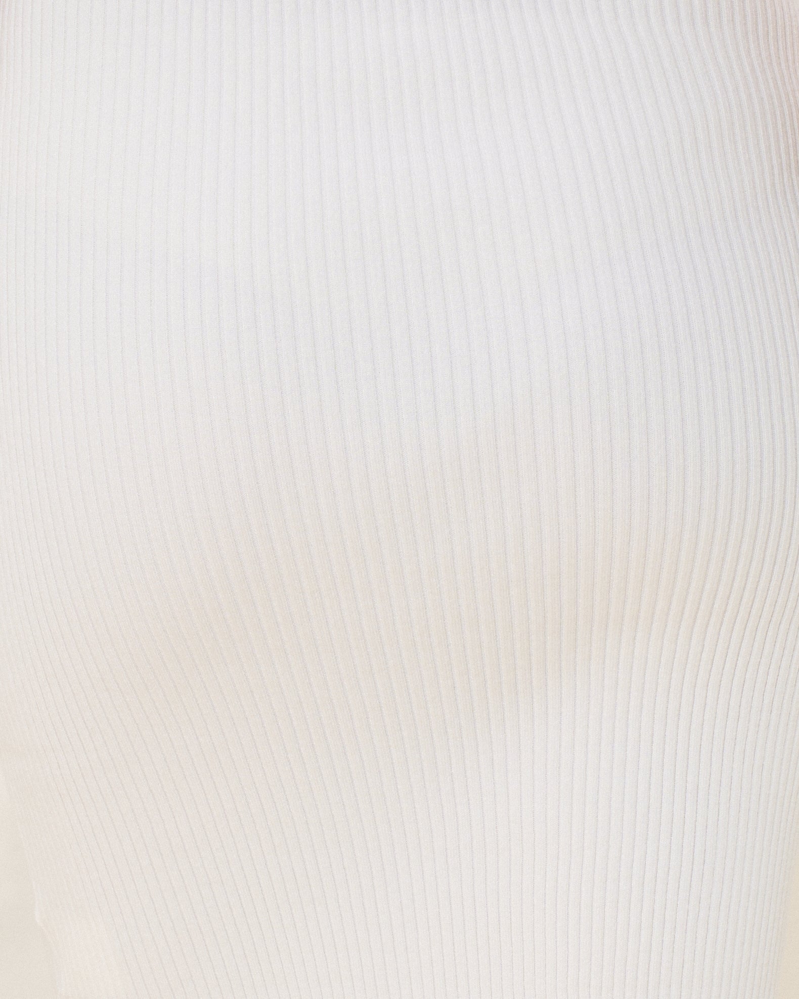 Cecelia White Off Shoulder Knit Midi Dress