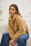 Kyla Brown Teddy Jacket
