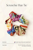 Tarot Multicolour Abstract Scrunchie Hair Tie