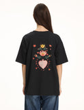 Flowers Heart Vase T-Shirt