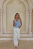 Gina Blue Knit Top