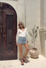 Katie Blue Denim Skort