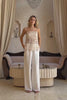 Joliette Beige Lace Top