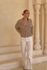 Lottie Camel Knit Cardigan