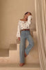 Petite Palms Blouse