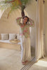 Sheila Green Pink Floral Balloon Sleeve Blouse