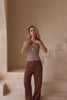 Gina Grey Taupe Knit Top