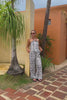 Melza Black Abstract Pants