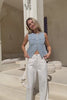 Ezra Blue Denim Vest