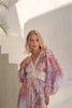 Lia Purple Floral Maxi Dress
