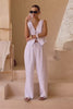 Reva White Tie Up Vest