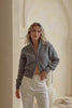 Joey Charcoal Knit Cardigan