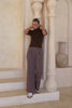 Anne Brown Knit Top
