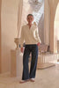 Alma White Knit Cardigan