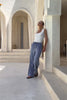 Knox Blue Denim Wide Leg Jeans