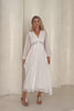 Brienna White Maxi Dress