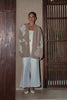 Mille Mocha Beige Floral Knit Cardigan