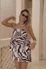 Noa Brown Abstract Playsuit