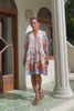Zoraida Multicolour Tropical Button Down Mini Dress