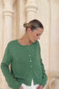 Talia Green Knit Cardigan