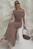 Jayna Brown Maxi Dress